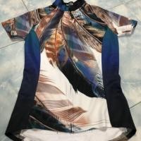 ราคา เสื้อปั่นจักรยานมือสองสภาพสวย ยี่ห้อ bombbike size xs (2861064863)