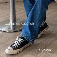 ราคา รองเท้าผ้าใบ converse all star สีดำ มือสอง พร้อมส่ง (19376995360)