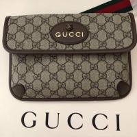 ราคา New Gucci Supreme Belt Bag รุ่นเดียวกับ แพท ณปา Size : 24 x 17 x 3.5 cm (2832119104)