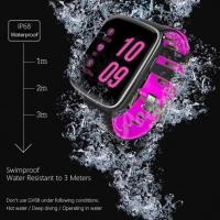 ราคา POCA Aqua Watch Bluetooth Sport Watch นาฬิกาโทรศัพท์ Bluetooth Smart Watch รุ่น PA-898(ฺBlack/Pink) (512506572)