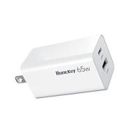 ราคา Huntkey หัวชาร์จ 65W USB-C+USB-A G65 GaN Fast Charger (18333512398)
