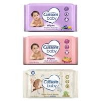 ราคา Cussons Baby Wipes 50s Bogo pack คัสสัน เบบี้ไวพ์ ทิชชู่เปียกทำความสะอาด 50แผ่น แพ็คคู่ (เลือกสูตร) (20920238636)