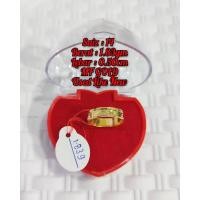 ราคา แหวนทอง 916 มือสอง ไซซ์ 14 (20289057647)