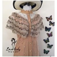 ราคา Tag : Love Lady เดรสยาวสีน้ำตาลปักลายดอก(Size : L) มือ 1 ป้ายห้อย (9376463664)