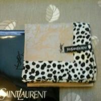 ราคา ผ้าพันคอ YSL Yves Saint Laurent ของแท้ รับรองโก้หรูถูกใจ (571292547)