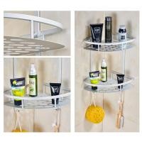 ราคา ชั้นวางของเข้ามุมในห้องน้ำแบบตั้งและติดผนังอลูมิเนียม 2 ชั้น (2176382948)