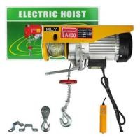 ราคา MILY รอกไฟฟ้า 400kg รอกสลิง รอกสลิงไฟฟ้า รอกสลิงไฟฟ้ายกของ เครนรอกไฟฟ้า รอกยกของไฟฟ้า สายรีโมทยาว5เมตร แข็งแรง ทนทาน (22652259210)