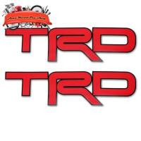 ราคา สติ๊กเกอร์ Sticker TRD สี Red Hilux Vigo Revo Toyota 2, 4 ประตู ปี2004 - 2014 (5382019731)