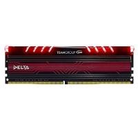 ราคา 8GB (8GBx1) DDR4/2400 RAM PC (แรมพีซี) TEAM DELTA D4 RED LED Warranty LT (1994036486)