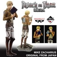 ราคา งานแท้ Original ฟิกเกอร์ Banpresto Ichiban Kuji Attack on Titan Liberty ผ่าพิภพไททัน Mike Zacharius มิเกะ ซาคาเรียส (9944597825)