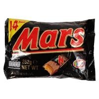 ราคา Mars Milk Chocolate 224g (16g x 14pieces) ช็อกโกแลตนมไส้คาราเมลและนูกัต ขนาด 224 กรัม (16 กรัม x 14 ชิ้น) (11466285136)