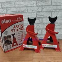 ราคา ALSO ขาตั้งแม่แรง ขาตั้งรถยนต์ 3 ตัน 2 ชิ้น 3 TON ACK STAND (20869522915)
