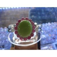 ราคา สร้อยข้อมือ หางช้างล้อมทับทิม (6243389423)