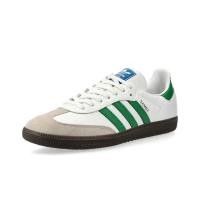 ราคา adidas Originals Samba Men and women shoes Casual sports shoes White green【adidas store official】 (25703686304)