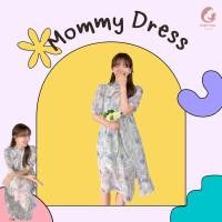 ราคา Mommy Dress ชุดคลุมท้องหญิงตั้งครรภ์คอจีนผ้าชีฟอง (8376364054)