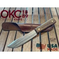 ราคา Ontario Old Hickory Hunting Knife | Leather Sheath (15404030051)