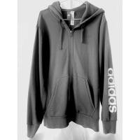 ราคา เสื้อกันหนาวแขนยาวมีฮู้ด adidas สีดำ มือสองของแท้ size m สภาพ 80% (18685370050)