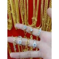 ราคา #แหวนทอง24kหัวเพชรคละแบบ (11743947669)