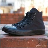 ราคา Black school shoes black polos converse1995 All Star high full black men women school shoes Boys Gi (25953551537)