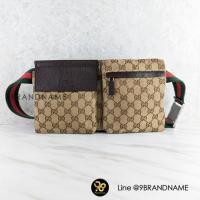 ราคา Gucci GG Canvas Belt Bag 28566 มือสอง ก่อนสั่งซื้อทักแชทก่อนนะคะ (24600102802)