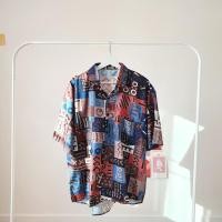 ราคา เสื้อฮาวาย ชาย / เสื้อฮาวาย หญิง เสื้อเชิ้ตสไตล์เกาหลี UNS33 (11604511905)