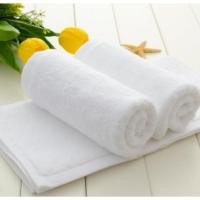 ราคา ผ้าขนหนู Cotton 100% สำหรับเช็ดหน้าโรงแรมหรู ขนคู่ ขอบหนาทนทาน (12x12นิ้ว) (9369199944)