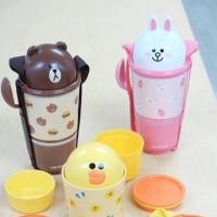 ราคา ปิ่นโต2ชั้น. เข้าเวฟได้. มีสายหิ้ว สะพายได้ ฟรีค่าขนส่ง (1548572135)