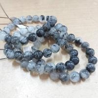 ราคา สร้อยข้อมือ หินไหมดำ แก้วขนเหล็ก 10 มิล (6819784550)