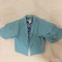 ราคา แจ๊คเก็ตตัวสั้น kloset size s หรือ 36 สภาพดี เก่าเก็บ เคยใส่ครั้งเดียว มีตำหนิจุดๆน้ำตาลดังรูป เกิดจากการเก็บนาน (927267433)