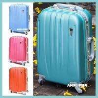 ราคา ⭐️คุ้มค่าสุด⭐️ กระเป๋าเดินทางโครงอลูมิเนียม กระเป๋าเดินทางล้อลาก 4ล้อ ขนาด 20 25 29 นิ้ว คงทน (16505455104)