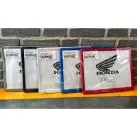 ราคา กรอบป้ายทะเบียนรถมอเตอร์ไซค์ ฮอนด้าHonda ใส่ได้ทุกรุ่นพร้อมน็อต (6335802170)