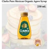 ราคา Clarks organic agave syrup 250 ml. ออร์แกนิค อากาเว้ ไซรัป (น้ำเชื่อม) ตรา คลาค 250 มล. ไม่เจือสี ไม่แต่งกลิ่น (19411587949)