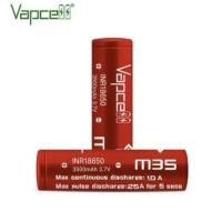 ราคา ถ่านชาร์จ Vapcell 18650 แดง m35 3500mAh 10A หัวนูน (4472656981)