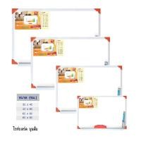 ราคา Robin กระดานไวท์บอร์ด มุมส้ม ขนาด 30x40 ซม. / 40x60 ซม. /60x80 ซม. / 60x90 ซม. (20153506011)