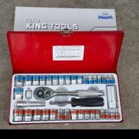 ราคา ชุดบล๊อก King tool 40 ชิ้น. 1/4",3/8" (2432344638)