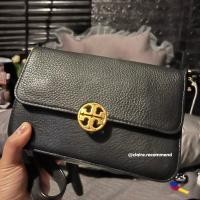 ราคา [ ของแท้ 100% ] Tory Burch Chelsea Leather Crossbody Bag (13466968398)