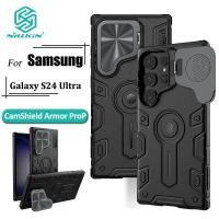 ราคา Nillkin CamShield Armor ProP เคส สําหรับ Samsung Galaxy S24 Ultra เคสโทรศัพท์ พร้อมตัวยึดป้องกันกล้อง ฝาพับ และเคสโทรศัพท์ ป้องกันการตก (24659108596)