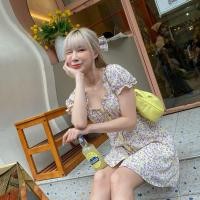 ราคา FLAT2112 FT631 : SOJU DRESS WITH BOW (25157686023)