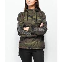 ราคา เสื้อฮู้ดกันลม Obey's World Wide Outline Camo Hooded Anorak รับประกันของแท้ มือ1 พร้อมส่ง (15850135183)