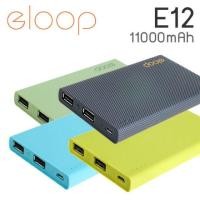 ราคา Power Bank eloop E12 / 11,000 mAh พร้อมซอง (แท้) (1487245230)