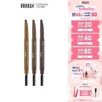 ราคา Mille ดินสอเขียนคิ้วปลายตัด 6D Eyebrow Pencil Waterproof 2 g. (876293786)