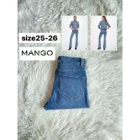 ราคา MANGO Flare Jeans แท้% มือสอง (25011521085)