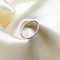 ราคา แหวนกลมเกลี้ยง เงินแท้ 92.5% สไตล์มินิมอล (14814179911)