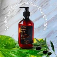 ราคา Castile Liquid Soap Extra Virgin Olive Oil 100% สบู่เหลวน้ำมันมะกอกบริสุทธิ์ 100% ขนาด 500ml. (19372687251)