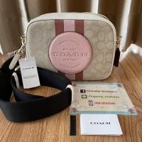 ราคา Coach 1912 Dempsey Camera Bag In Signature Jacquard with Stripe and Coach Patch กระเป๋าสะพายข้าง