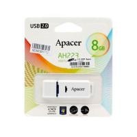 ราคา Apacer แฟลชไดร์ฟ FLASH DRIVE 8 GB AH-223 (WHITE) ของแท้ (152799444)