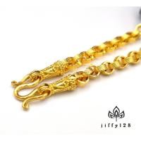 ราคา DIDGO2 K204 สร้อยคอหุ้มทองหนัก2บาท ลายทาโร่ ยาว 24 นิ้ว พร้อมตะขอปั๊ม 92.5 % ใส่ลงน้ำได้ (22435512912)