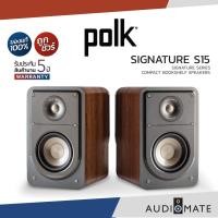 ราคา POLK AUDIO SIGNATURE S15 SPEAKER / ลําโพงวางหิ้ง Polk Audio รุ่น Signature S 15 / รับประกัน 5 ปี โดย Power Buy/AUDIOMATE (13509783943)