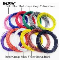 ราคา Ul1007 สายเคเบิลทองแดงดีบุก PVC UL1007 30 28 26 24 22 20 18 16 AWG สีขาว ดํา แดง เหลือง เขียว น้ําเงิน เทา ม่วง น้ําตาล ส้ม 1 2 เมตร (18763161670)