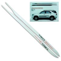 ราคา สติ๊กเกอร์ Sticker TRD Sportivo ขาว ทีอาร์ดีสปอร์ตติโว่ (6283796303)